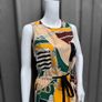 New Primark Vintage Style Nautical Chain Print Midi Dress Image 3
