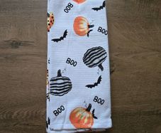Halloween kitchen towels