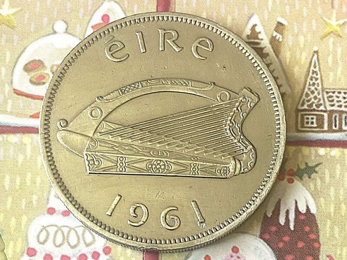 Eire, 1961. Half Crown - Free Post