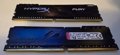 Kingston Hyperx Fury 16gb (2 X 8gb) Ddr4 2666mhz Cl16
