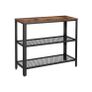 Industrial Console Table Hallway Vintage Wooden Sideboard Storage Image 2