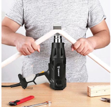 220V Heat Gun 2000W Electric Hot Air Gun with Four Nozzle Attachments
