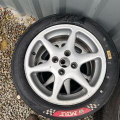 15x7 TITAN Motorsport rims and MRF tyres