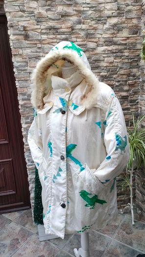 Vintage 1980's  Belfe Vera Puimino d'Oca ladies winter jacket  Made in Italy  Size 14 Unique vintage piece Amazing condition for its age