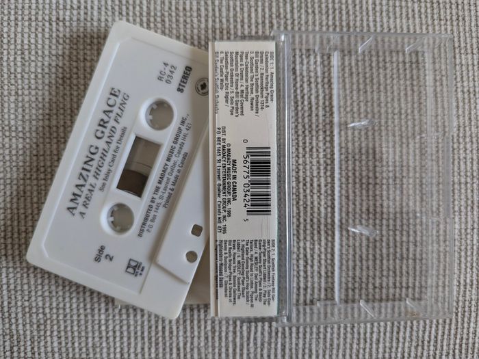 Vintage Scottish Music Cassettes Bundle x3 - Alex Beaton, Alasdair Fraser & Highland Pipes