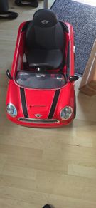 mini cooper push along car