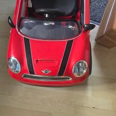 mini cooper push along car