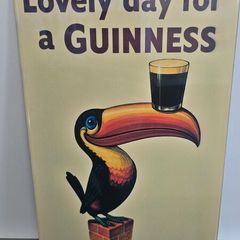 metal sign