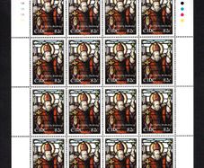 2010 Ireland St Patrick's Day (St. Patrick's Cathedral, Co. Armagh) Commemorative Stamps Sheetlet Plate 1A1A1A1A Mint Never Hinged (MNH)
