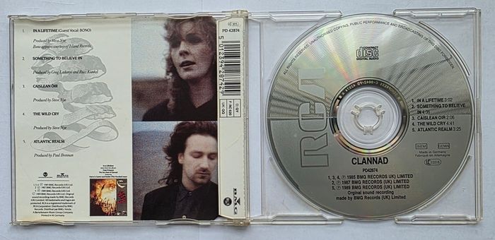 Clannad - In A Lifetime - CD Single
