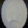1930's Irish Serving Resting Table Plate to suit size of Chicken, Duck, Guiney Fowl, Roast- Very Good Vintage Condition. Image 4