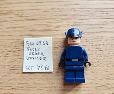 lego sw0832 first order officer, set 75166