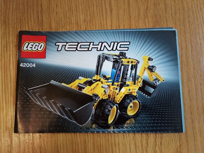 Lego Technic yellow digger 42004