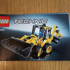 Lego Technic yellow digger 42004