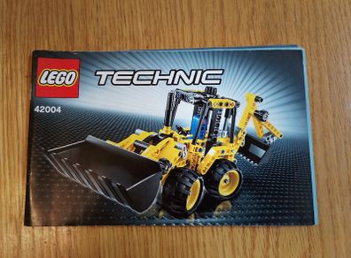 Lego Technic yellow digger 42004