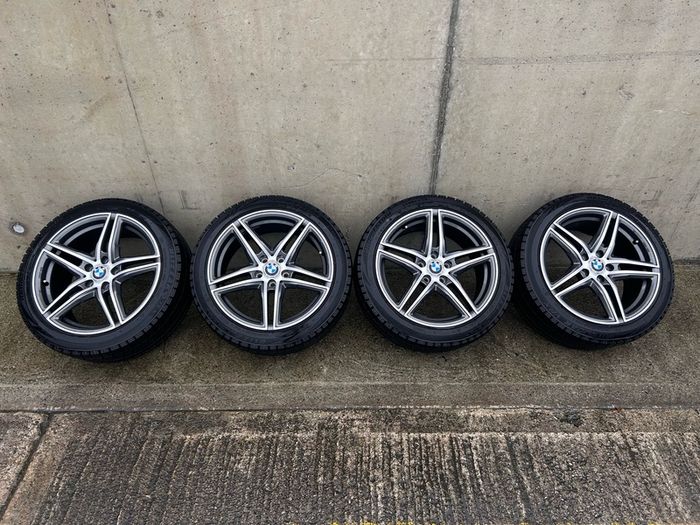 Genuine BMW Borbet XRT-8018 18" Alloys & Tyres - 5x112,  Like New, New Tyres