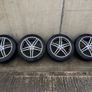 Genuine BMW Borbet XRT-8018 18" Alloys & Tyres - 5x112,  Like New, New Tyres Image 3