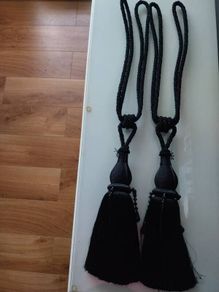 Curtain tie backs