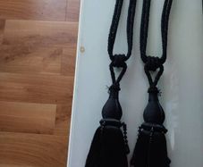Curtain tie backs