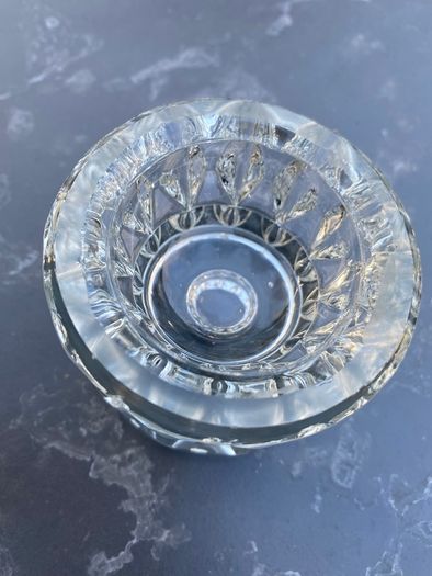 Crystal candle holder