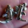 Vintage Pearl and  Sterling Silver 925 Earrings 3,6g Image 5