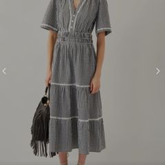 plus size monsoon cotton dress suze 20/22 postage included