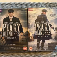Peaky Blinders - Series 3+4. DVD Sets. Sealed.