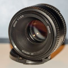 Nikon AF Nikkor 50mm f1.8D F Mount Lens