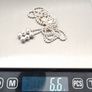 925 vintage sterling silver italian necklace Image 8