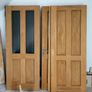 Solid Oak Internal Doors Excellent Condition Image 2