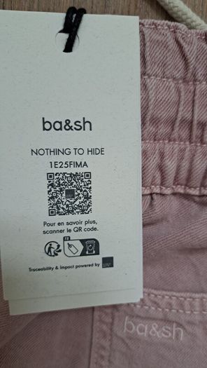 Ba%sh brand new rose pink ladies jeans