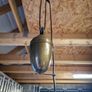 Antigue/Vintage 1890/1900 French Copper Light Image 5