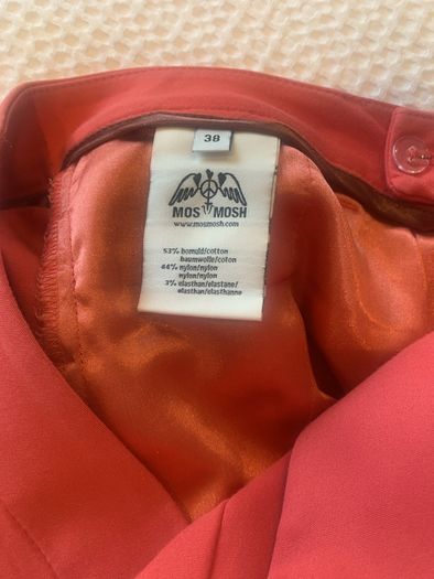 Mos Mosh Rio red trousers (eu 38)