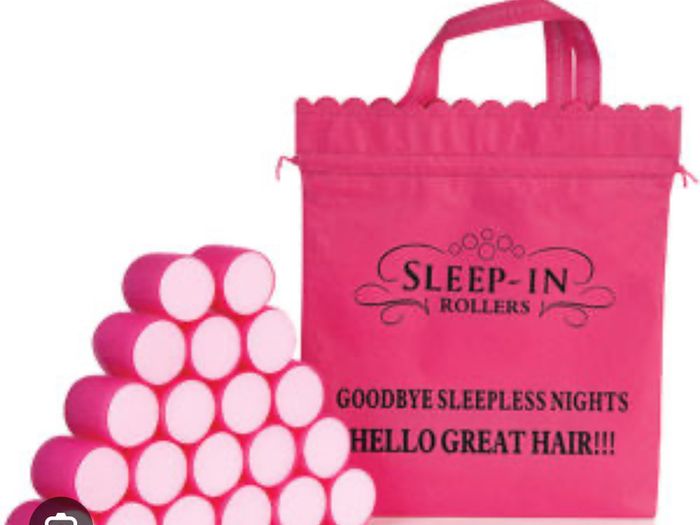 Overnight Sleep In Rollers & Hairdryer Hood