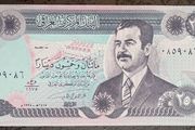 Sadam Hussein Genuine Banknote