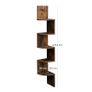 New 5 Tier Corner Shelf Floating Wall Shelves - FREE P&P Image 3
