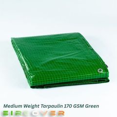 Medium Weight Tarpaulin 10m x 17m (33' -56')170gsm