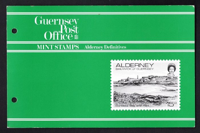 1983 Alderney Island Scenes Definitive Stamp Presentation Pack