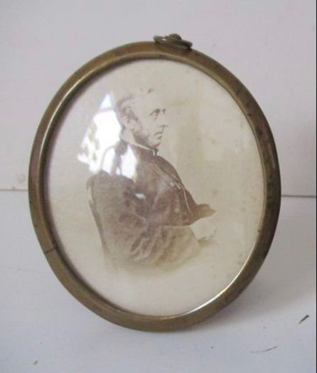 Antique Victorian Photo in Brass frame