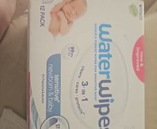 Water wipes!