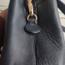 Oriano Navy Leather Tote bag Image 10