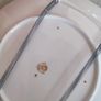 Lovely Old Bone China Hanging Plate. Image 4