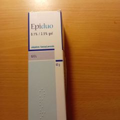 epiduo acne treatment, not available over the counter