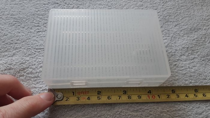 26650 Battery Box Storage Case Container 4x 26650 Li-ion batteries Home Office School College