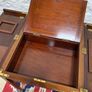 Antique Georgian Mahogany Writing Table or Ladies Desk. Image 10