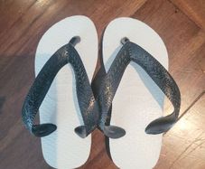 Boy's Havaianas flip flop, UK 7