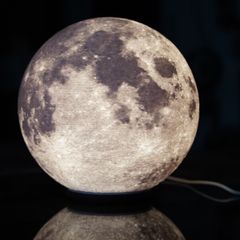 Moon Lamp Realistic 3D Printed Lunar Night Light