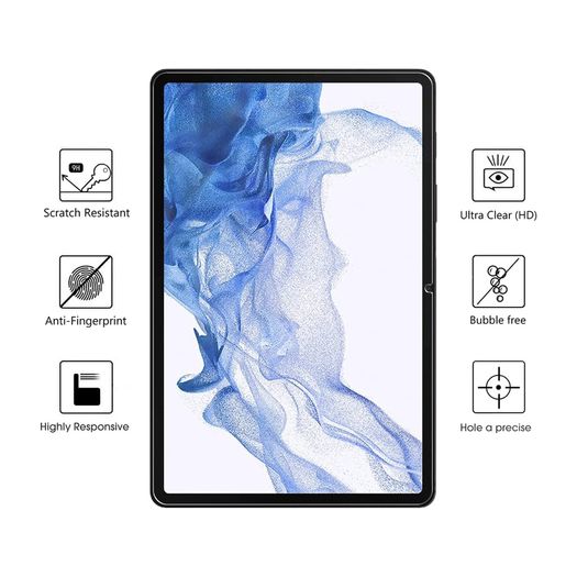 For Samsung Galaxy Tab S8 Tempered Glass Screen Protector Saver X700 / X706 New - FHT38SMTG