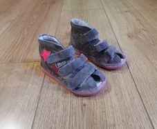 Danielki Rehabilitation prophylactic slippers/sandals (size EU22/UK5.5) [Grey]
