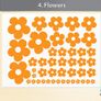 Stars, Hearts, Butterflies, Flowers, Prams Wall Sticker For Home Decorating / Vinyl Decal (Free Shipping) Image 5